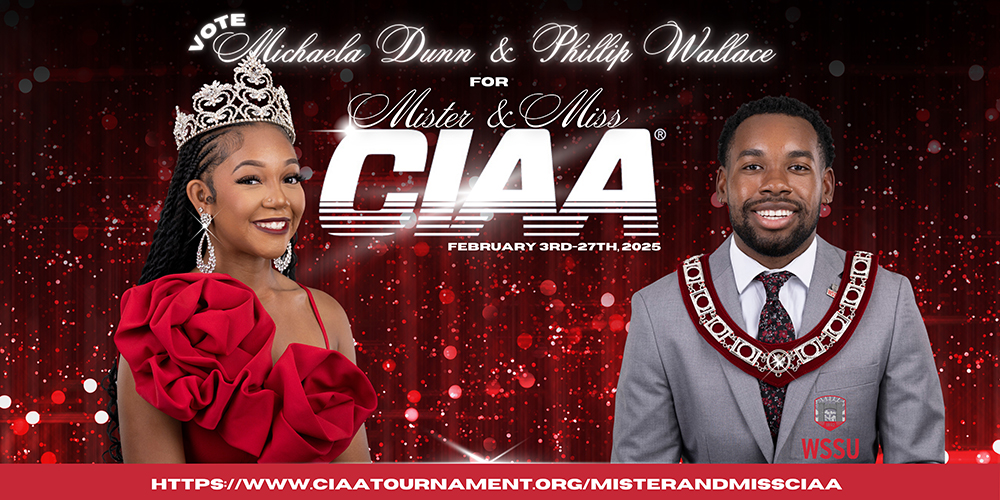 Mr. and Miss CIAA Voting Flyer