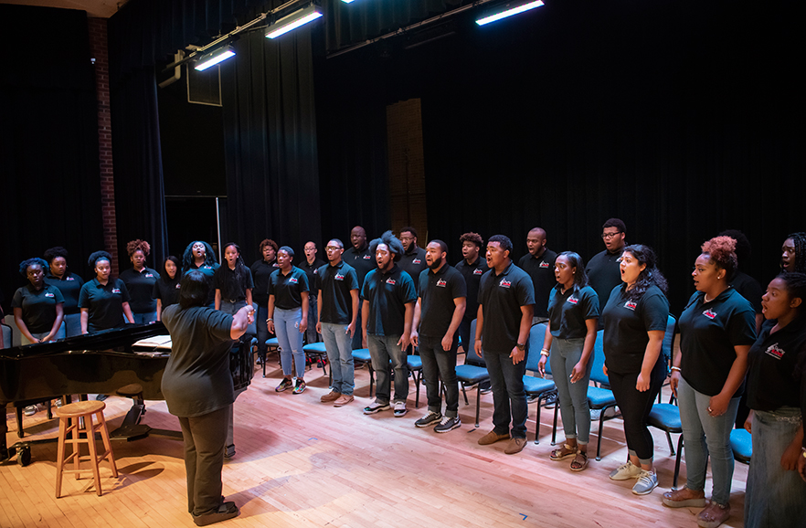 Wssus Singing Rams Stand For Social Justice Winston Salem State University 