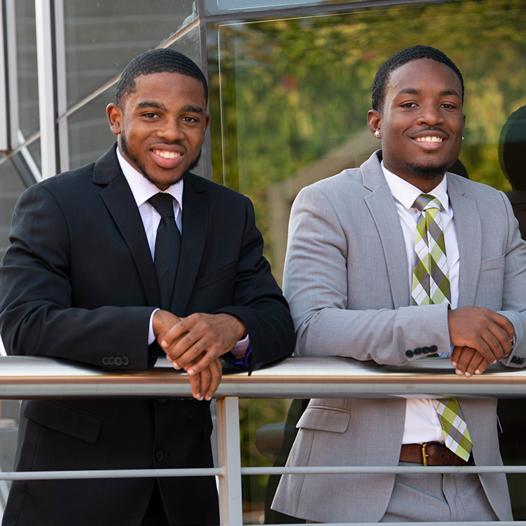 Two WSSU male students