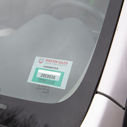 Permit Sticker Sample