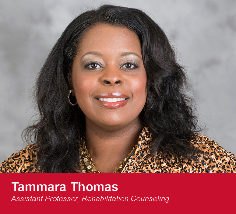 Tammara Thomas, Assistant Instructor in Rehabilitation Counseling