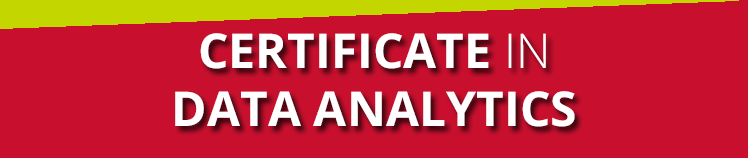 Certificate in Data Analytics