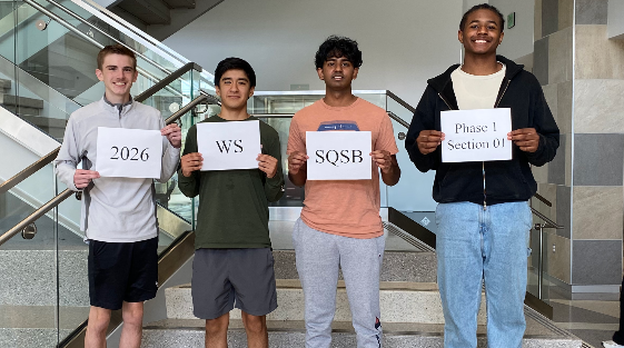 Students from phase 1 section 1