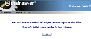 how to complete a new online work request winston salem state